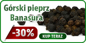 Górski pieprz Banasura cały 25g PROMOCJA -30%